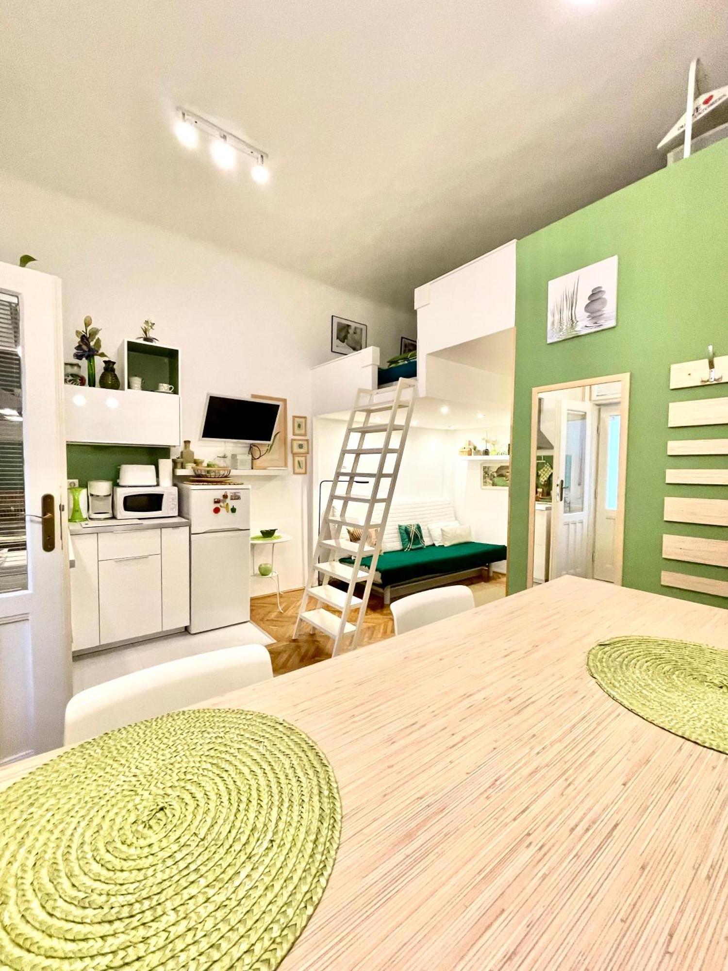Green Pearl Apartment Boedapest Buitenkant foto